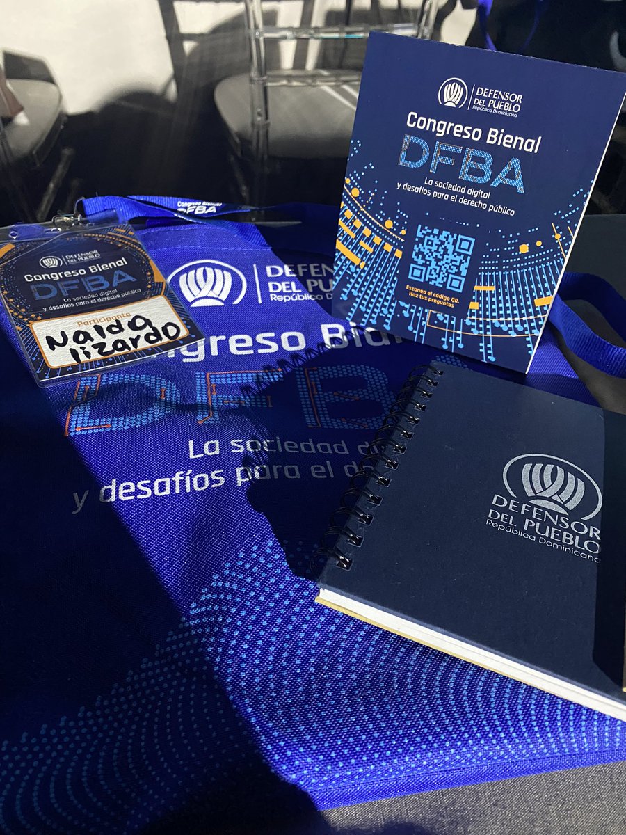 Nalda Lizardo (@naldalizardo) on Twitter photo #CongresoDFBA2022 La Sociedad Digital y Desafíos para el Derecho Público <a href="/defensorrd/">Defensor del Pueblo</a> <a href="/ccdrd/">Cαrєy Cúαdrαdø</a> <a href="/peulloa/">Pablo Ulloa</a> un evento que enriquece el conocimiento con exponencias al más alto nivel. #CongresoDFBA2022 La Sociedad Digital y Desafíos para el Derecho Público <a href="/defensorrd/">Defensor del Pueblo</a> <a href="/ccdrd/">Cαrєy Cúαdrαdø</a> <a href="/peulloa/">Pablo Ulloa</a> un evento que enriquece el conocimiento con exponencias al más alto nivel.