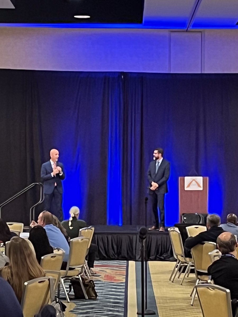 SchoolLeadersFL's tweet photo. A wonderful afternoon Q&A session with Florida Commissioner of Education, Manny Diaz, Jr., and Senior Chancellor, Jacob Oliva.#FASAConf #Discover22 @EducationFL https://t.co/WZAoa5P4Sw