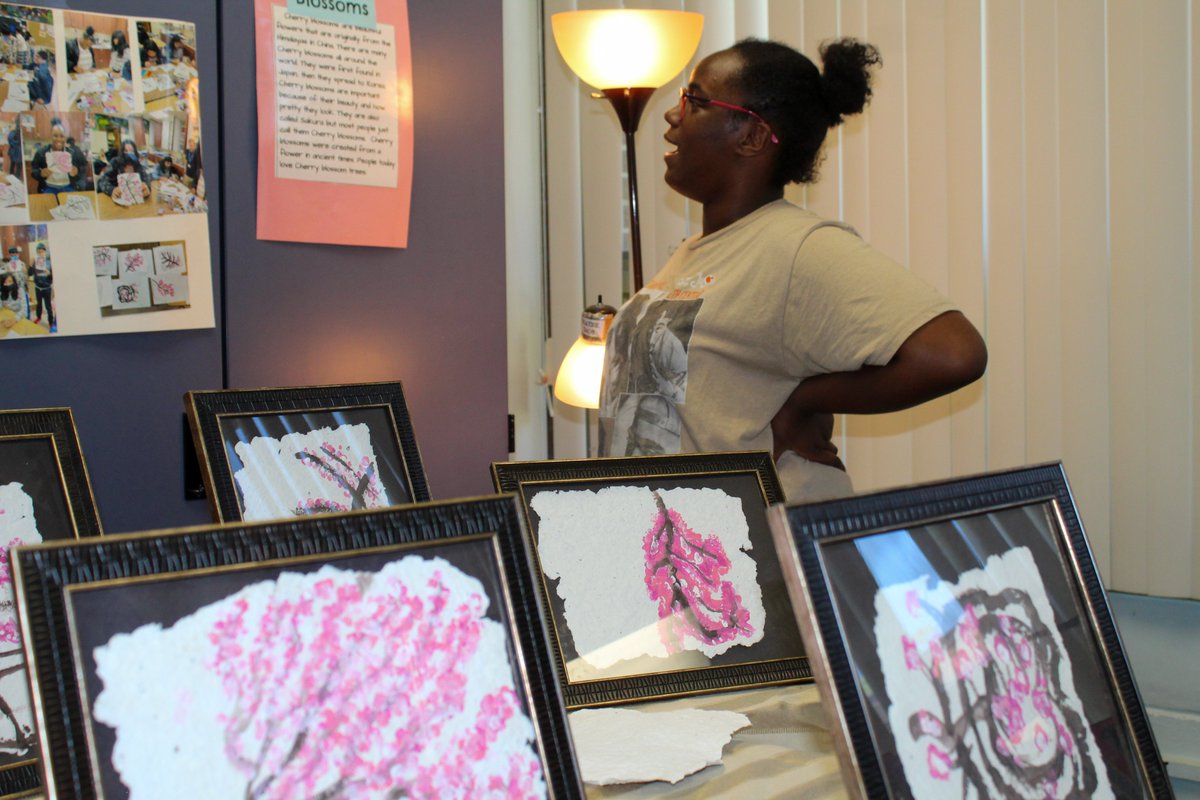 Ms. Blayne's social studies students at Crossroads North recently created a cultural museum that they shared with the school. With the help of Ms. Zito (the librarian) and Mr. Castaldo (art), students researched and created artifacts from the civilizations they studied this year.