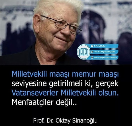 1rtyapilir's tweet photo. Milletvekili maaşı memur maaşı seviyesine getirilmeli ve ömür boyu emekli maaşı alınmamalı ki gerçek vatanseverler Milletvekili olsun! 
Oktay Sinanoğlu
 #KontakKapatTürkiye https://t.co/xqSk7zQFIK