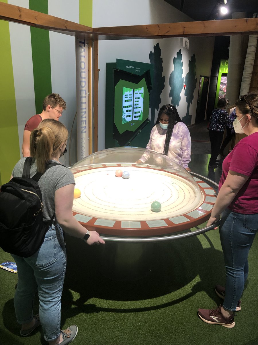 CEHS_global's tweet photo. Day 5 - great day: Artikium, science center focused on the Arctic Circle and cultural and historical Finnish way of life; Pilke Science Museum, an interactive museum devoted to forests; and Korundi, a cultural art museum. @KorundiHouse @PILKEtalo @Arktikumlapland #cehsisglobal https://t.co/zENioFlmCA