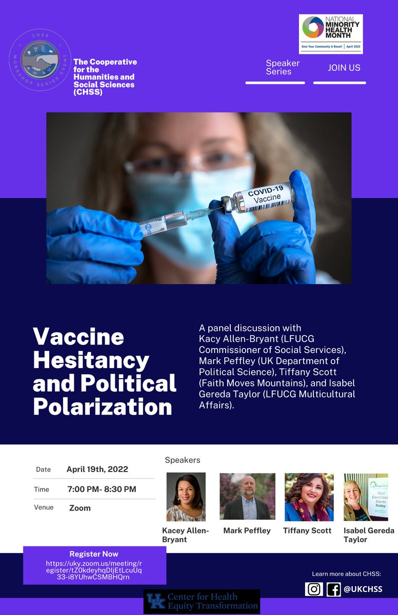 ukchss's tweet photo. Go to our Youtube page and watch our latest video on Vaccine Hesitancy and Political Polarization. Thank you to everyone involved as always! https://t.co/fd0ef1Jk43 https://t.co/PXygPctlrj