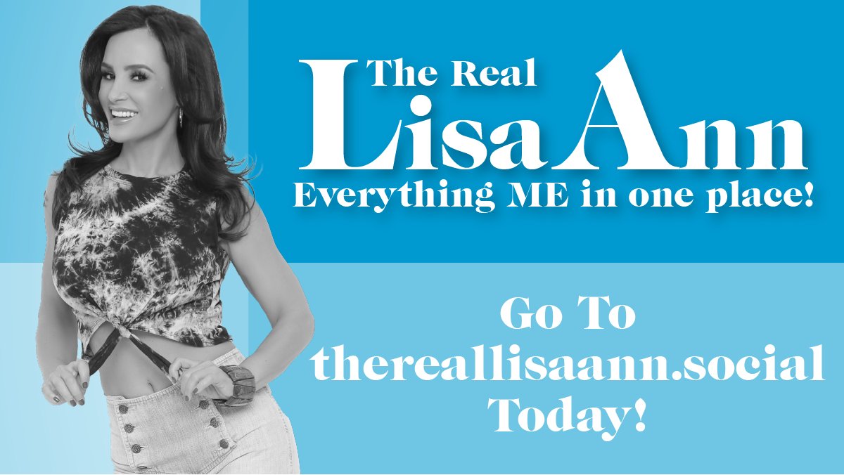 Lisa Ann tweet media