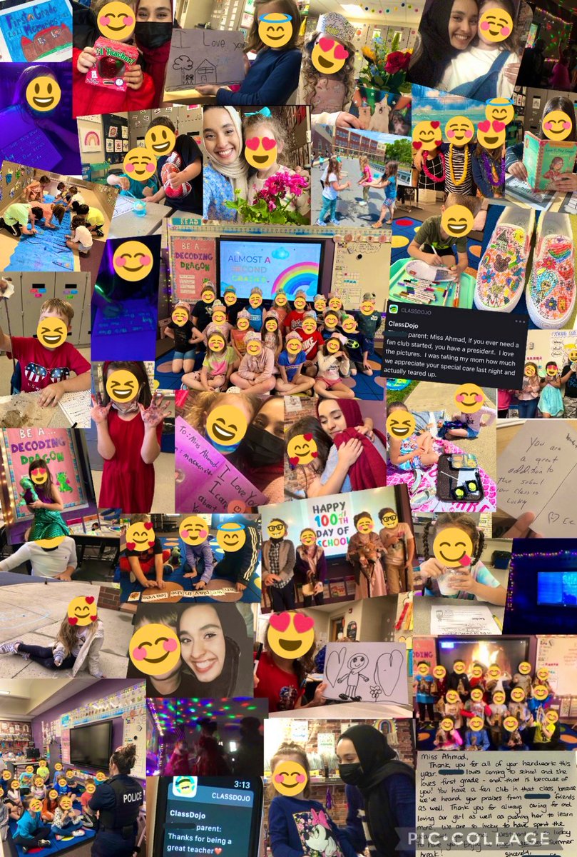 NehaAhmad__'s tweet photo. One thing I wasn't prepared for was saying goodbye to 20 amazing students and their families. We learned, laughed, played, cried, and overcame many obstacles together. I can't wait to see their smiling faces as second graders next year! 🥰 https://t.co/BHyGTnUb4w