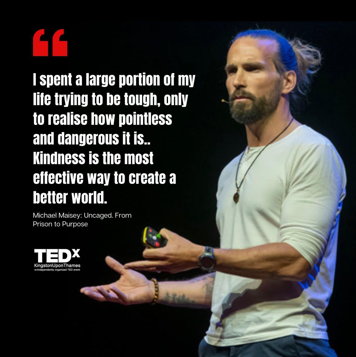 You can watch my TEDX Talk on YouTube

Uncaged: from Prison to Purpose

youtu.be/PYgJN2aKspA