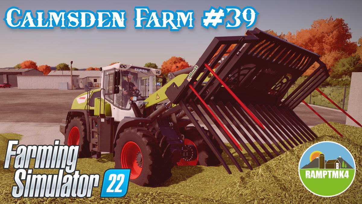 ramptmk4's tweet photo. #CalmsdenFarm episode 39 for #FarmingSimulator22 #FS22 is up on the #Youtube click ===> https://t.co/kcrdQMh9rc https://t.co/t6dC5O9onp