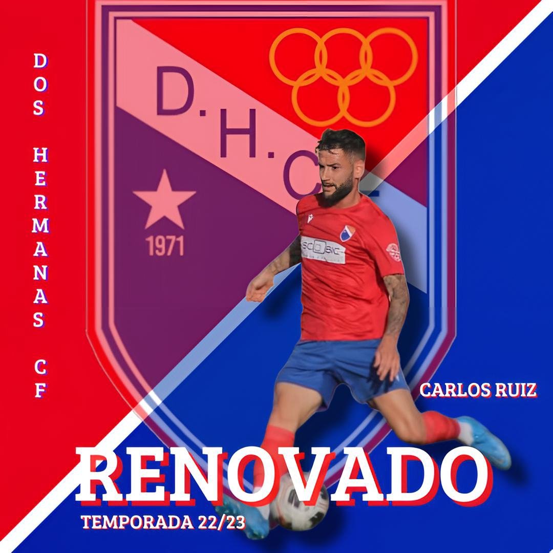 📣𝙊𝙁𝙄𝘾𝙄𝘼𝙇🔴🔵 | Carlos Ruiz
 2️⃣0️⃣2️⃣3️⃣
📝 Carlos amplia su compromiso con el #DoshermanasCF #Carlos2023
#Creandosueños