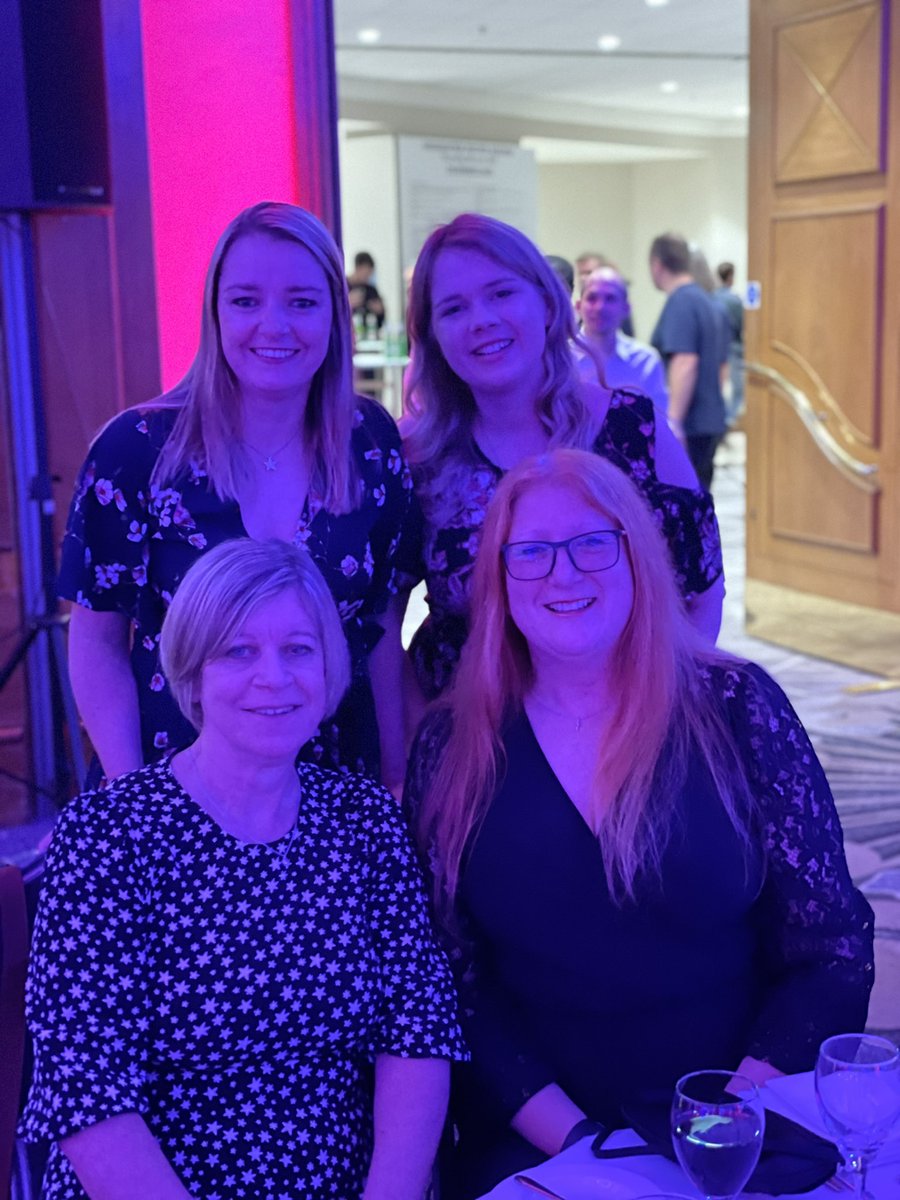 MayflowerNHS's tweet photo. After a jam packed 2 days of updating skills/knowledge and networking we get to let our hair down with a gala dinner. First conference in 2 1/2 years 😃 #teamrenal #ukkw2022 #learningforourpatients @iain_yearling @JenMcDermottAP https://t.co/xIS9xGnEez