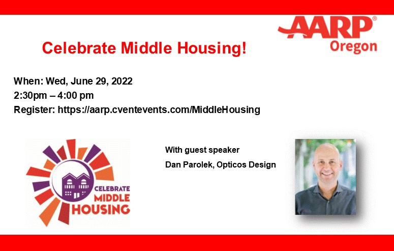 MadelineKovacs's tweet photo. #HB2001 &amp; PDX's #RIP2 are about to go into effect:

On July 1, Middle Housing will be the law of the land in Oregon.

👀 On June 29, @AARPOR is bringing @DanielParolek  back to celebrate how far we've come since he coined #missingmiddlehousing in 2010:

https://t.co/Bz6W3ZOsSm https://t.co/kq86pCG0h1