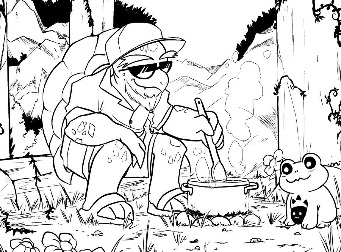 jaelarteo's tweet photo. Still working on the XTale 21Y comic
Slow but steady like a turtle https://t.co/15bPk8iDVe