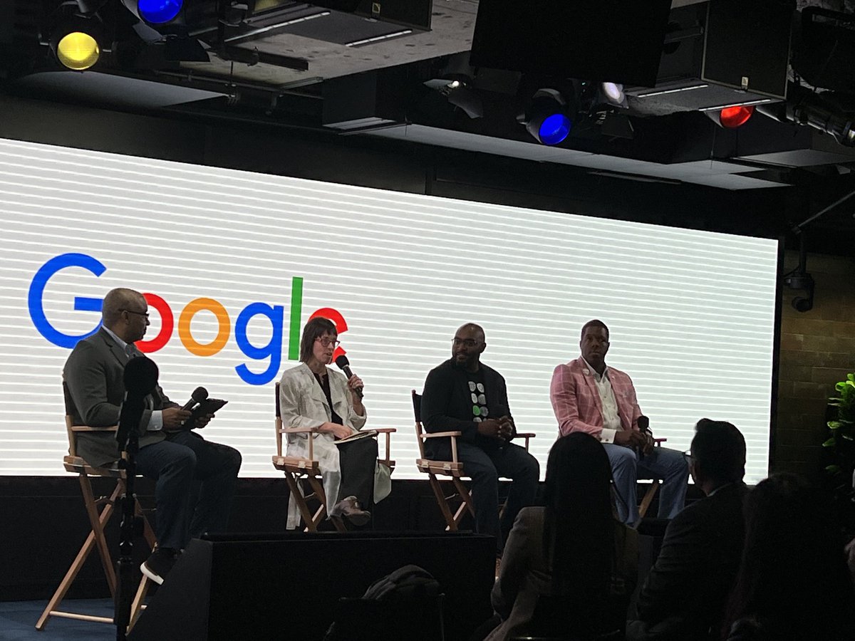 Awesome panel on cyber workforce diversity…thanks to ⁦@philvenables⁩ and ⁦@Google⁩ for hosting!  @Ann Cleaveland⁦⁩ ⁦@LarryWhiteside⁩ ⁦@RobDuhart⁩ ⁦@mk_palmore⁩ are killing it…#RSAC2022 #cyberdiversity #diversityandinclusion