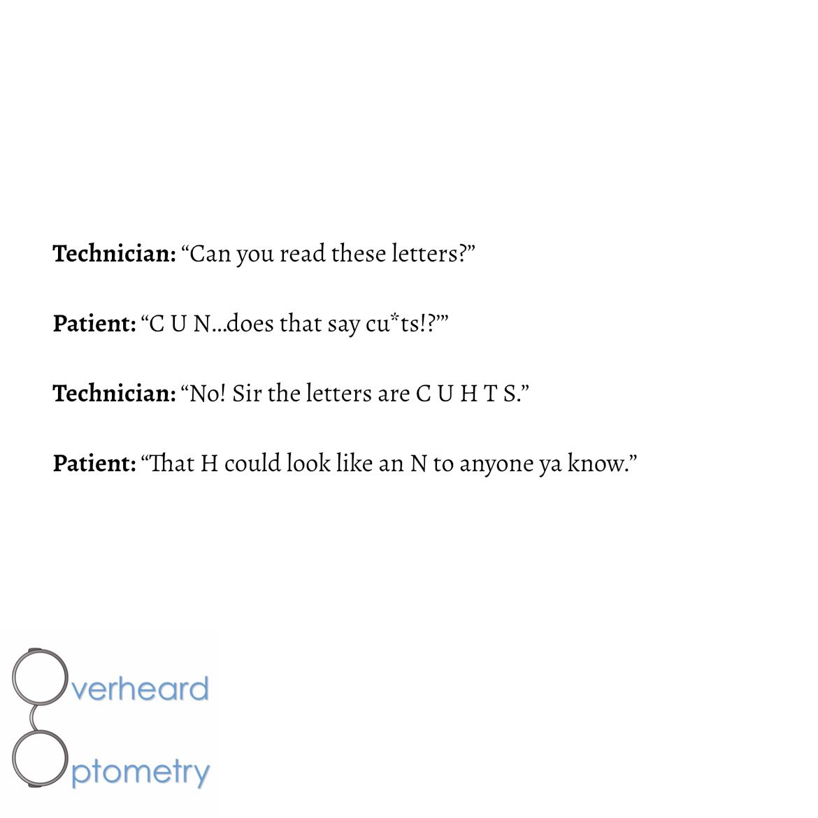 overheardopto's tweet photo. 📍Boston, Massachusetts 🇺🇸
•
#Overheardoptometry #eyechart #eyeexam #snellenchart #2020vision #optometryinmassachusetts https://t.co/zHt8p01R05