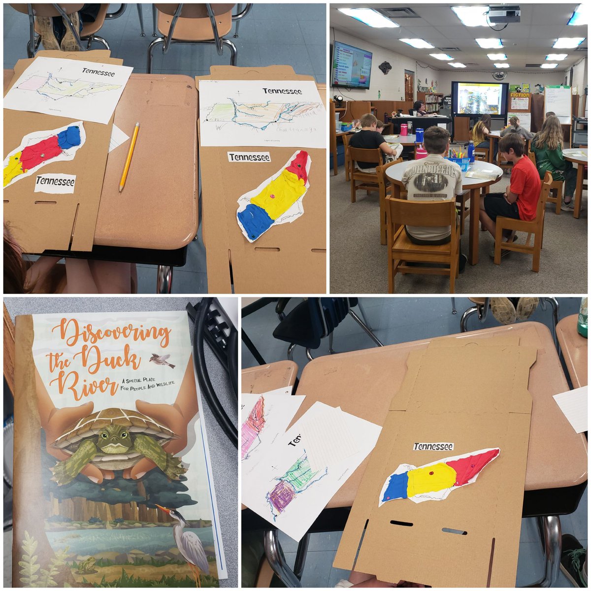 East Hickman Intermediate campers are learning about our county, the biodiversity of the Duck River, and our place in Tennessee.  #hcbest4kids <a href="/emg812/">Michelle Gilbert</a> <a href="/marcy_tidwell/">Marcy Tidwell</a>