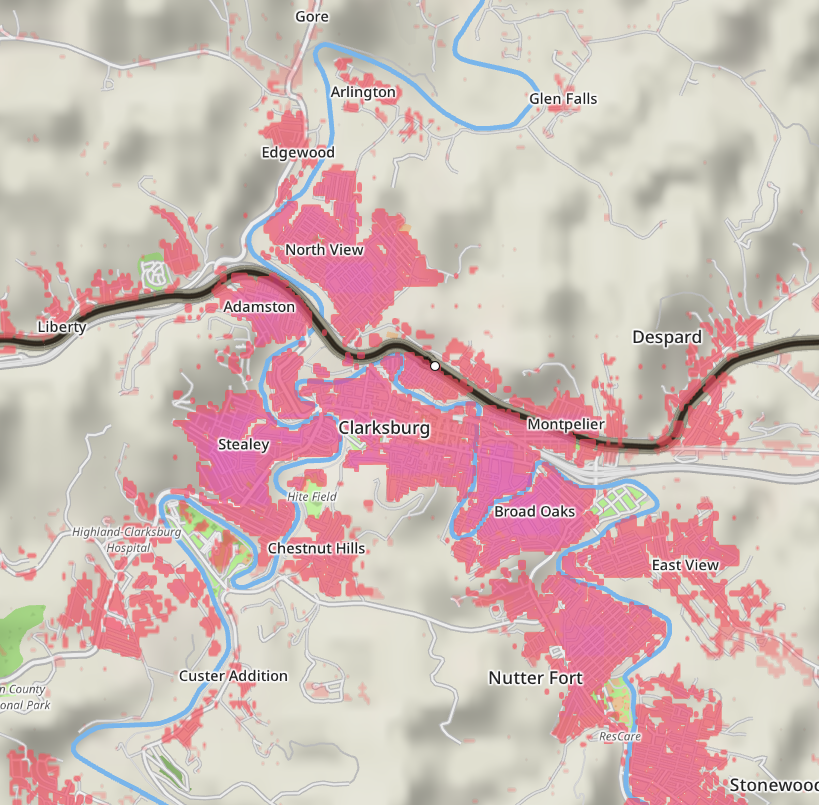 I recently completed the route of Amtrak's Shenandoah (1976-1981) which ran 546 miles (878 km) from Washington D.C. to Cincinnati, Ohio via Cumberland, Maryland and Parkersburg, West Virginia in NIMBY Rails. #nimbyrails