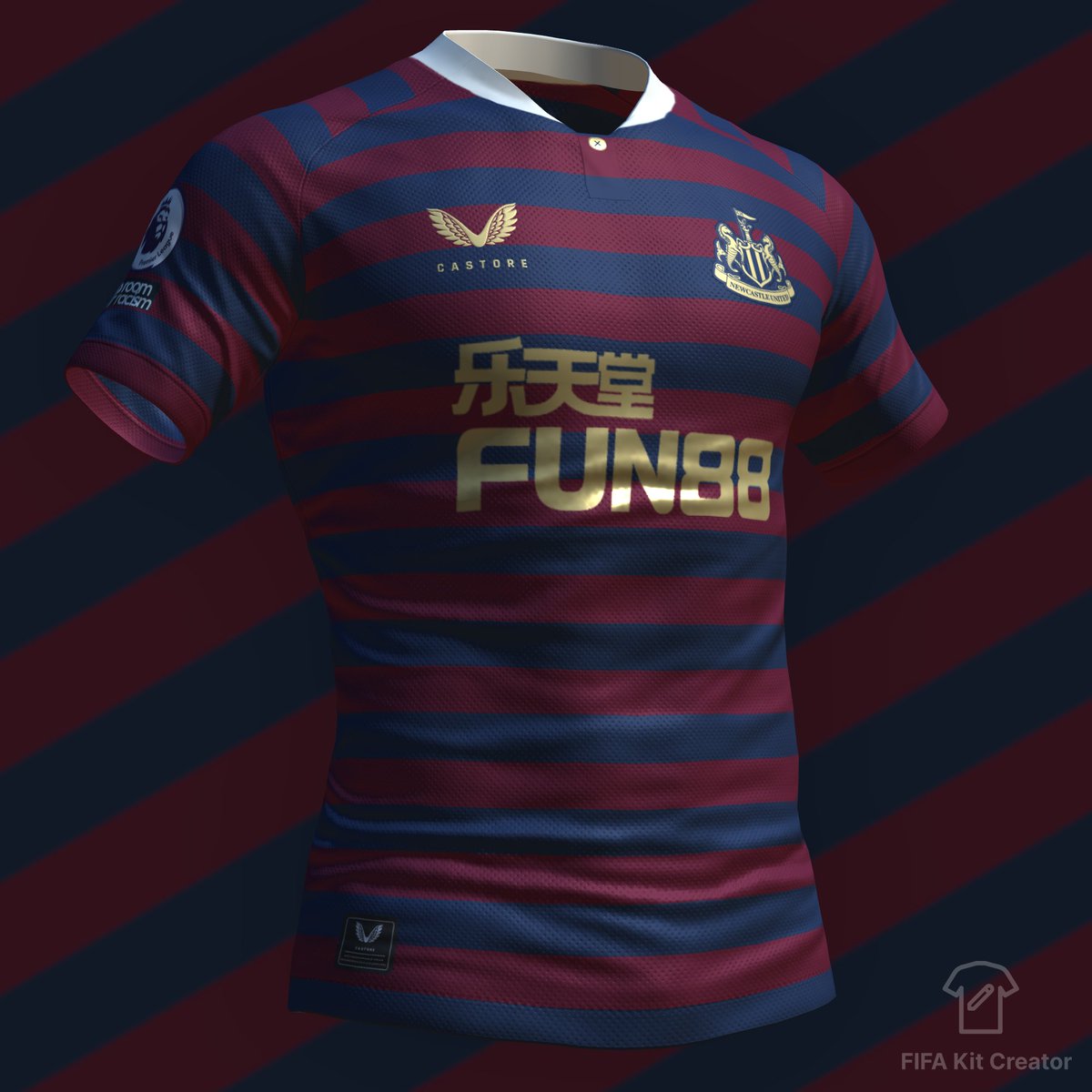 Castore x Rangers away kit concept 23/24 - FIFA Kit Creator Showcase
