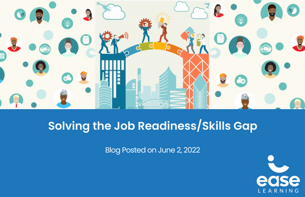 Last week Ease Learning and MoodleUS  cohosted a webinar on how to solve the job readiness/skills gap.  The webinar addressed this costly issue that has a negative impact on everyone. Click the clink to read our latest blog that features this webinar! → bit.ly/3NjLlw3