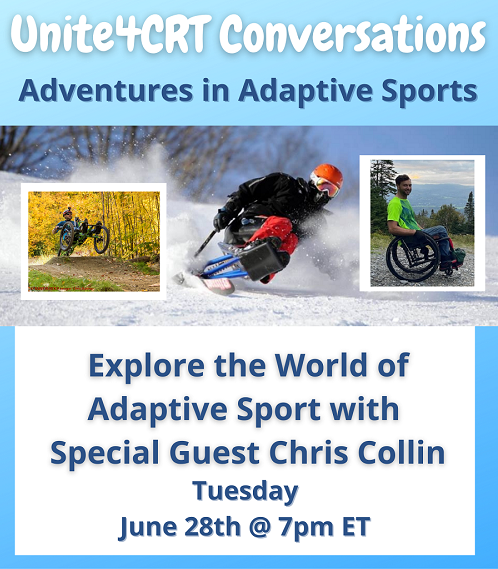 CrtUnite4's tweet photo. Mark your calendar and get ready for a fun time! Register now for June 28th Conversations. Visit https://t.co/rqcOPxoM8m and click the registration link Now! https://t.co/sL8tU3RzsH
