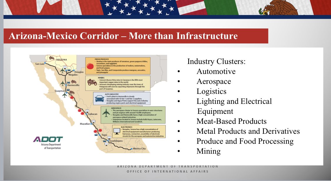 LuisOnTheBorder's tweet image. Thank you @aashtospeaks for the invitation to present on crossborder transportation, logistics, border efficiency and infrastructure. 3 days of intense discussions on the future of mobility, transportation and new technologies impacting every aspect of society. #washto2022