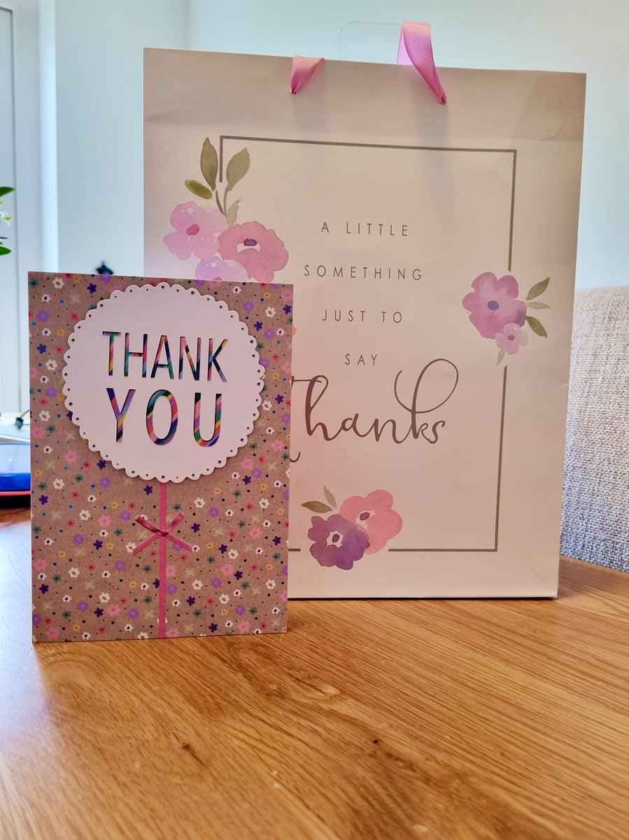 As I sit here overwhelmed with the emails to respond to I remind myself that the work I do is all for good reason. I received a lovely parcel today from a lovely child I have been working with. 
"Thanks for helping me grow". Excuse me while I go and rub this tear away!!