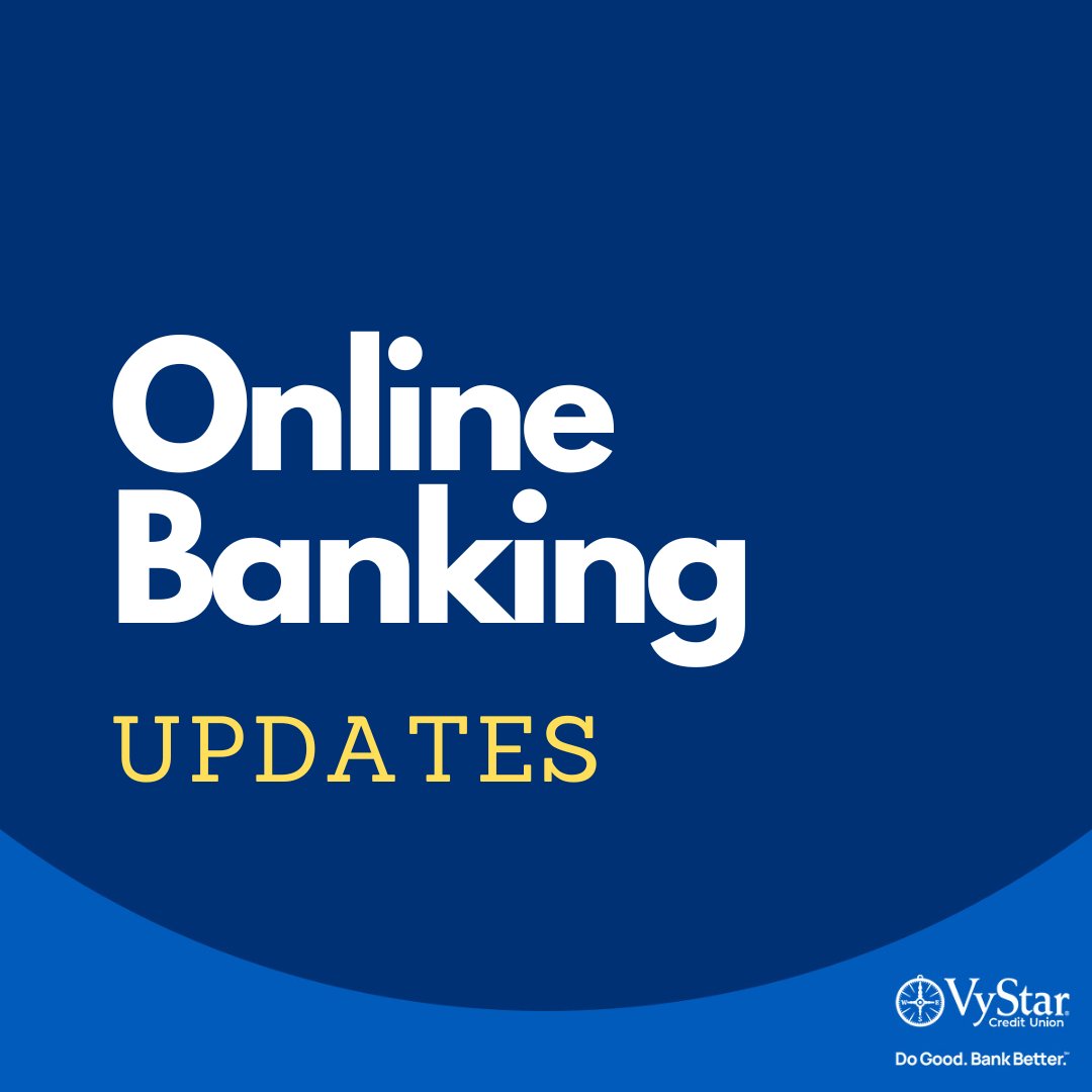 VyStar Credit Union on Twitter "For new transactions that appear