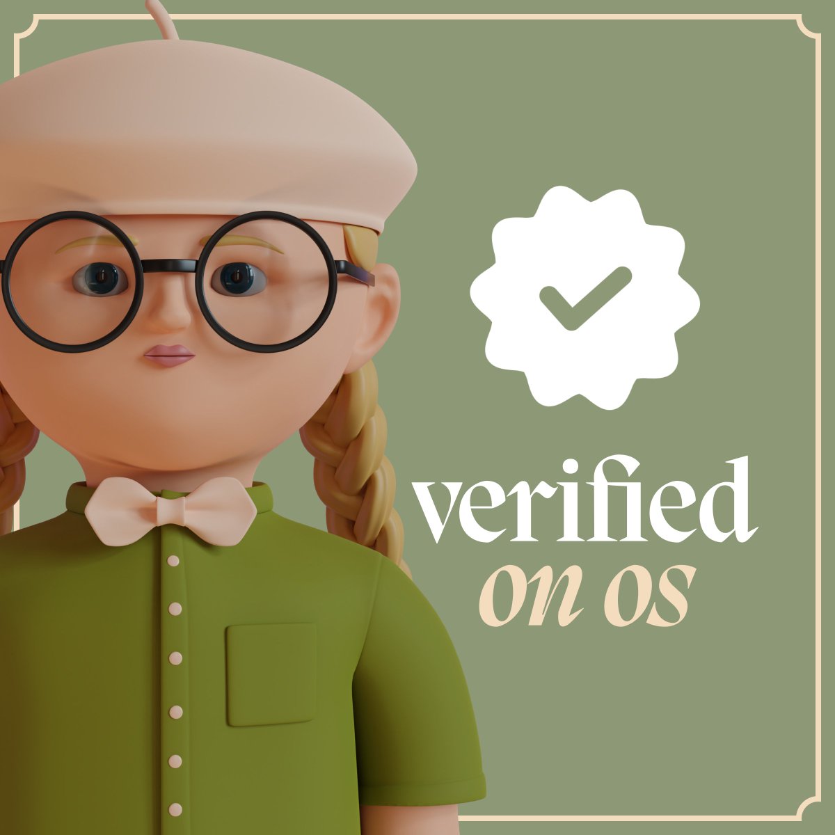 We're now verified on <a href="/opensea/">OpenSea</a> 🥳
➡️ opensea.io/collection/tin…