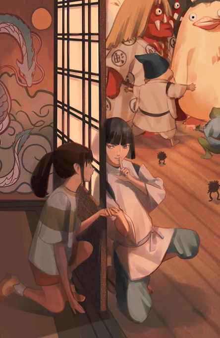 lost in the land of spirits 