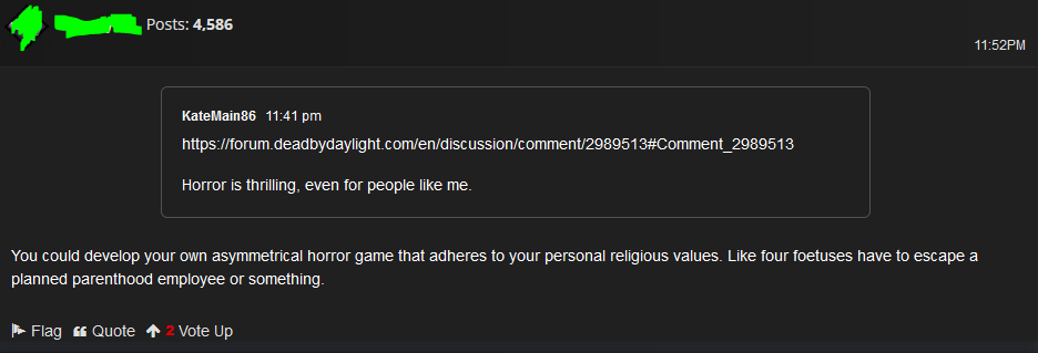 DBD Forums Struggles (also on 🟦☁️) tweet media