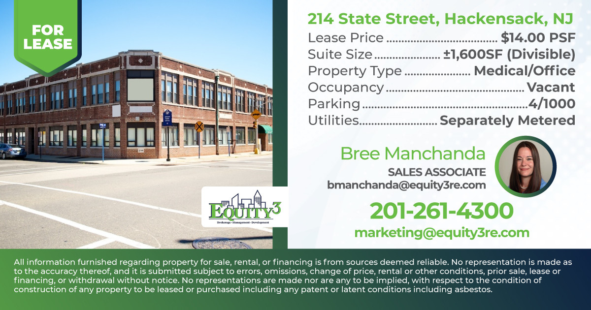 Equity3RE's tweet photo. 1,600SF of office/medical space available for lease.
Last available unit!
Ample on site parking available.
@breemanchanda
https://t.co/cnpOYGAms0 https://t.co/N7aEd1PtRI