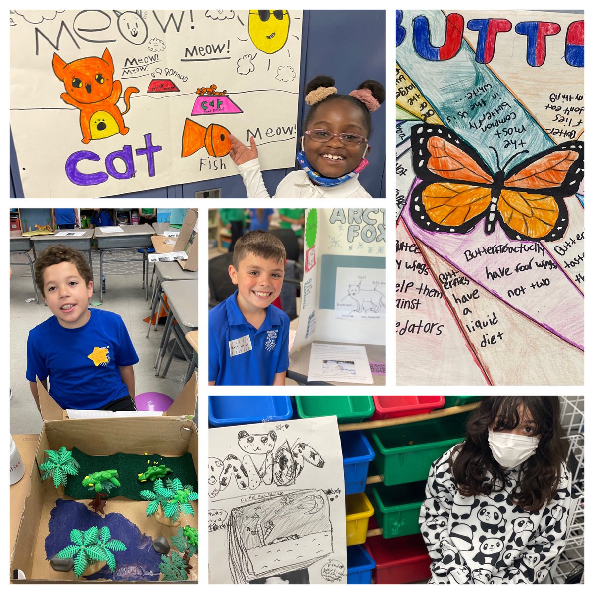 Students in grade 3 did an amazing job presenting their informational writing science projects today!! 🐆🦥🐘 <a href="/frps_Silvia/">Silvia Elementary</a> <a href="/FRPSsupt/">Fall River Public Schools Supt</a>