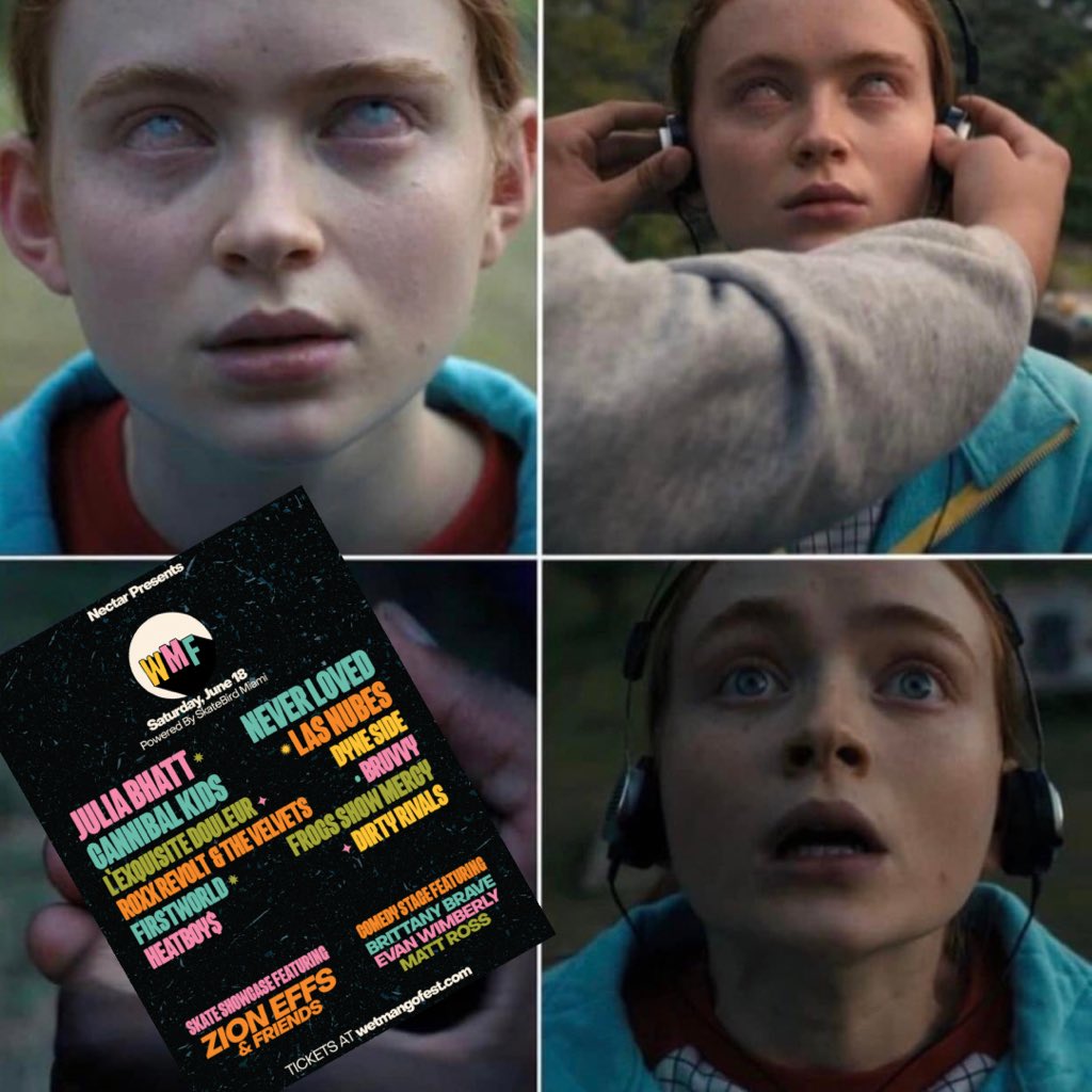 it’s meme o’clock somewhere. Join us in the upside down on June 18 🙃

TICKETS🎟: tinyurl.com/2p8659b2