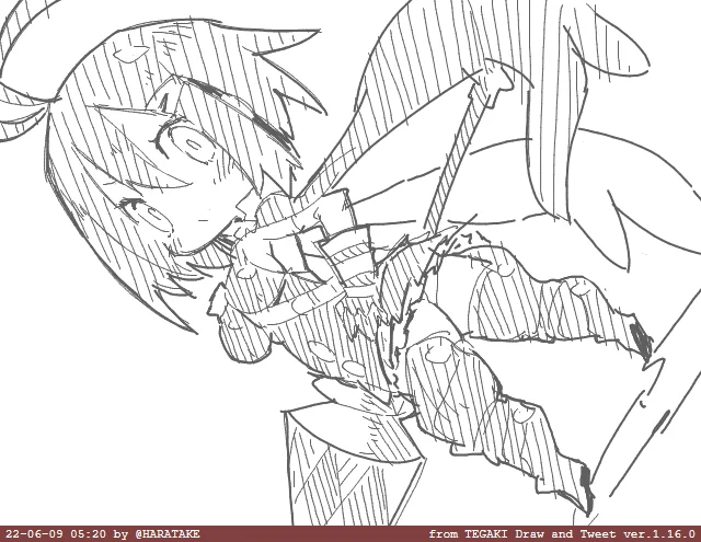 あすくろさん #tegaki_dt 