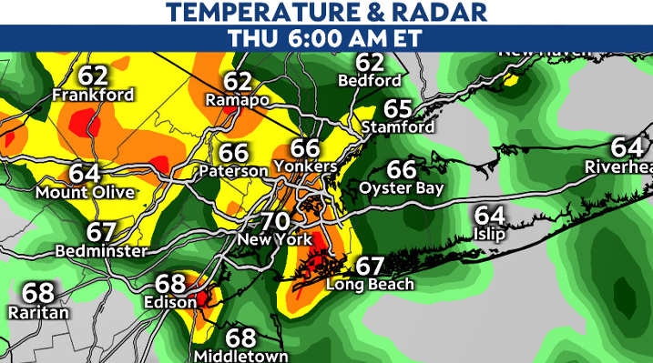 NY1weather's tweet photo. Early morning commuter? Leave a little extra time for travel tomorrow! Pockets of heavy rain will likely cause delays.
π§ π π§ π π§ π π§
#rain #weather #travel #AMCommute #NYC #NYwx https://t.co/zbLysoUmuQ