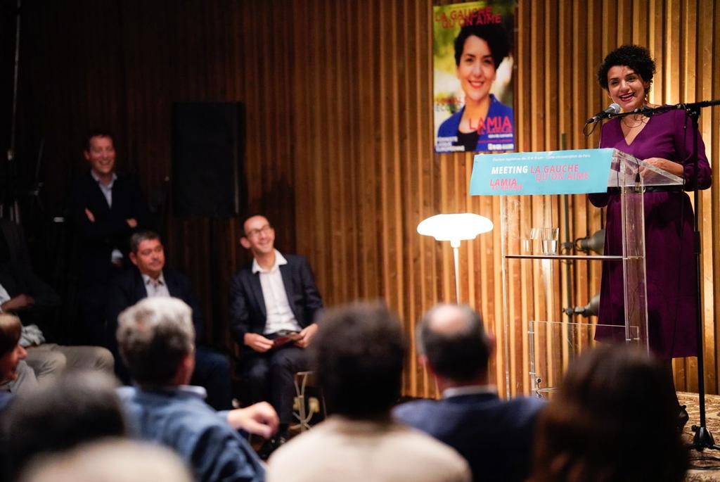 lamiaela's tweet photo. Très beau meeting ce soir aux #StudiosFerber🌹✊🏽
La gauche qu'on aime, c'est celle du temps libéré, des congés payés, c'est celle qui nous permet de faire société ensemble !
Les 12 et 19 juin, votez pour #LaGauchequOnAime, votez #Lamia2022 🙋🏽♀️🗳
#Circo7515 #legislatives2022 https://t.co/nQfUNtYO5Z