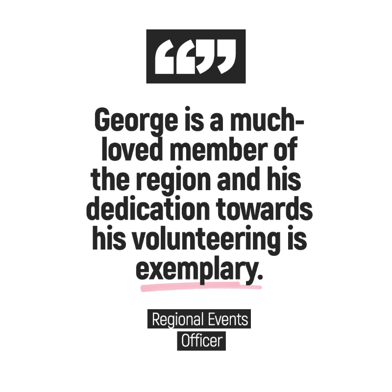 BritishCycling's tweet photo. Meet George, a hugely dedicated member of the AMS (accredited marshal scheme) community.

He's a good Samaritan, going above and beyond to transport, store and deliver race kit across the South East.
 
Thank you, George – and everyone that gives their time to power the sport 🙌