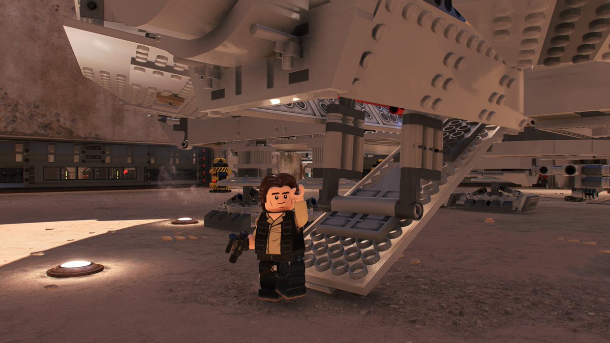 CookiesARSENAL's tweet photo. Millennium Falcon x Han SOLO #PS5Share, #LEGOStarWarsTheSkywalkerSaga @starwars @LSWGame https://t.co/vqAc1DON77