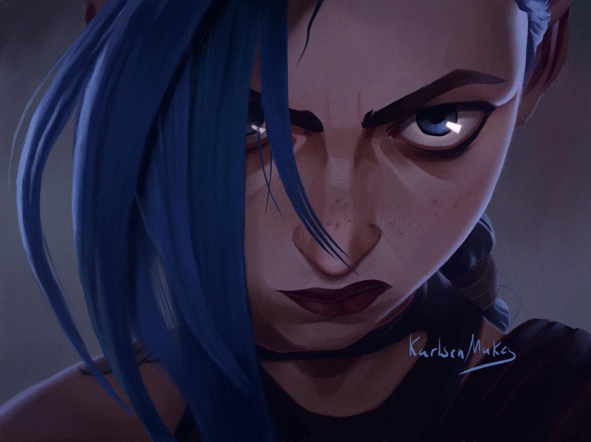 KarlsenMakes's tweet photo. Art study from the series Arcane, because the animation is 100/10👌

#arcane #artstudy #arcaneart #arcanevi #arcanejinx https://t.co/t8g4FL8glM