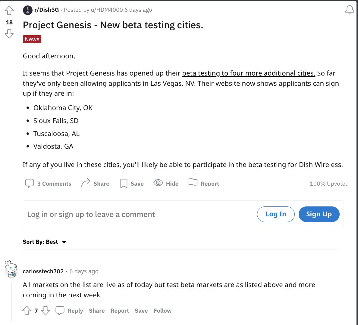 $DISH - if true, good news for the upcoming June 14th 20% deadline