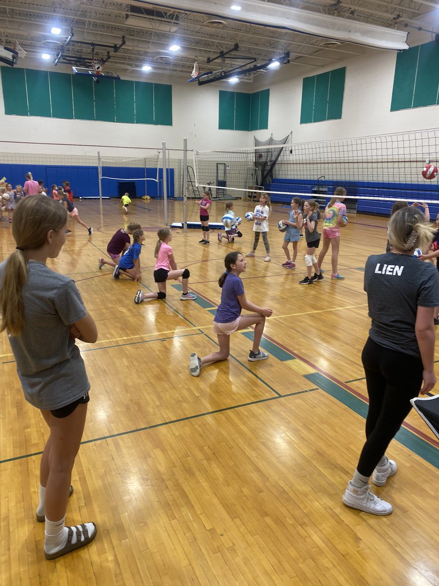 We welcomed 60 K-5 volleyball players into our gym this week! We worked on serving, setting, passing and hitting. The future of the Jaguars is BRIGHT! 🏐💙🏐💙🏐💙🏐💙🏐💙🏐💙🏐