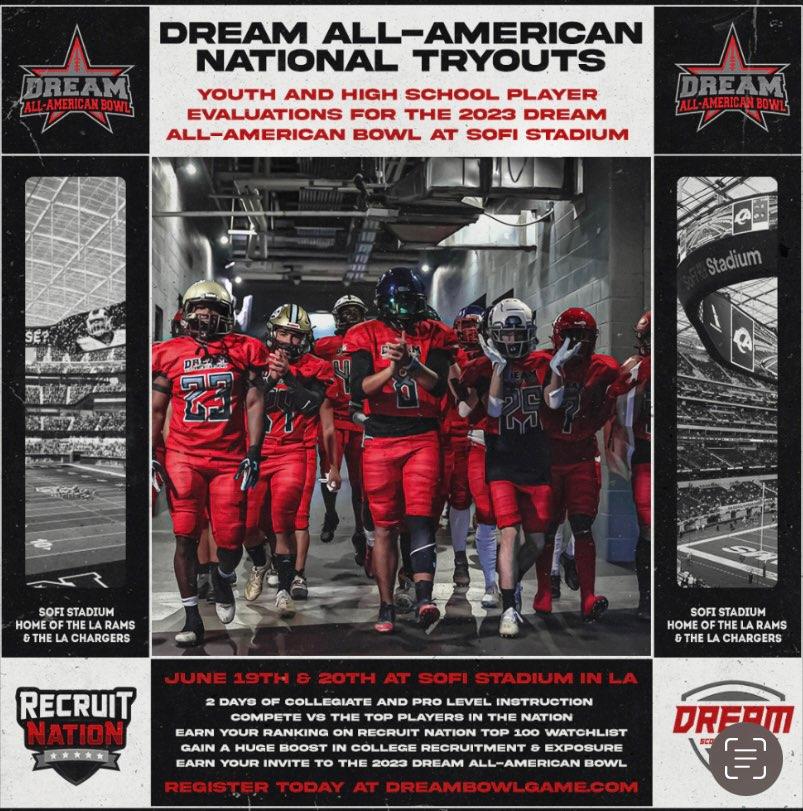 If you know a player that has what it takes them they should be here. Use the link to sign them up and I will be there to coach them up.

football.recruitnationelite.com/exposure?affil…