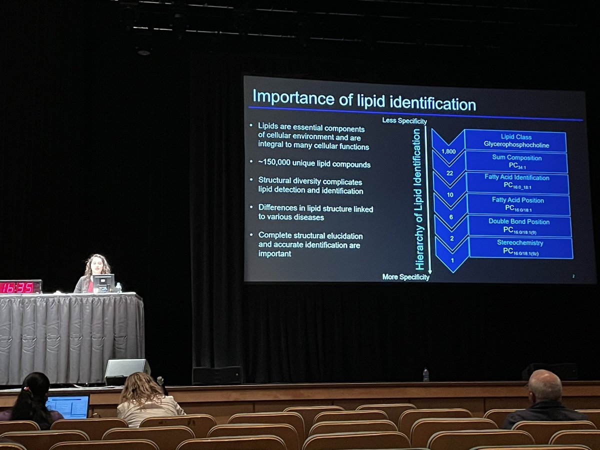 Prentice Lab UF (@prenticelabuf) on Twitter photo Happening LIVE in the Auditorium, <a href="/juliaR_bonney/">Julia Bonney</a> speaking about the latest of lipids research from the Prentice Lab! #ASMS2022 <a href="/BrukerMassSpec/">BrukerMassSpec</a> #ImagingMS Happening LIVE in the Auditorium, <a href="/juliaR_bonney/">Julia Bonney</a> speaking about the latest of lipids research from the Prentice Lab! #ASMS2022 <a href="/BrukerMassSpec/">BrukerMassSpec</a> #ImagingMS