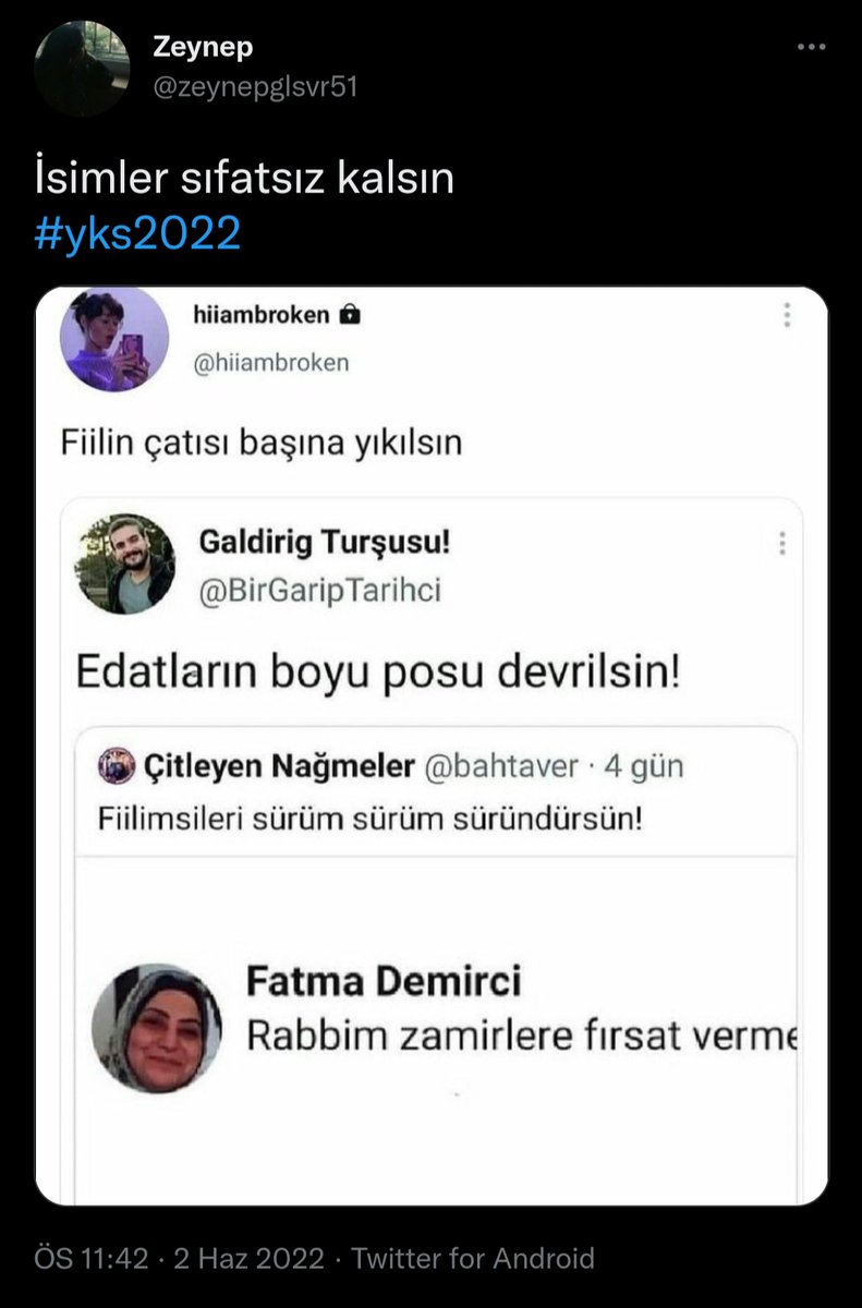 Ben hepsinin amk #yks22