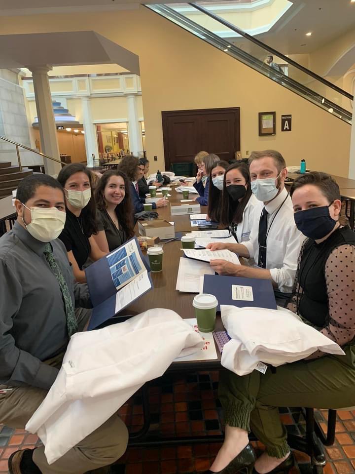 aaronshedlockmd's tweet photo. Proud of our numerous passionate #WeArePSUPeds residents who met with state and local legislators and represented our patients proudly at the state capital in Harrisburg Advocacy Day! What a great experience for our future community leaders! Thanks @pa_aap! @FuturePedsRes https://t.co/sNM73d4UAA