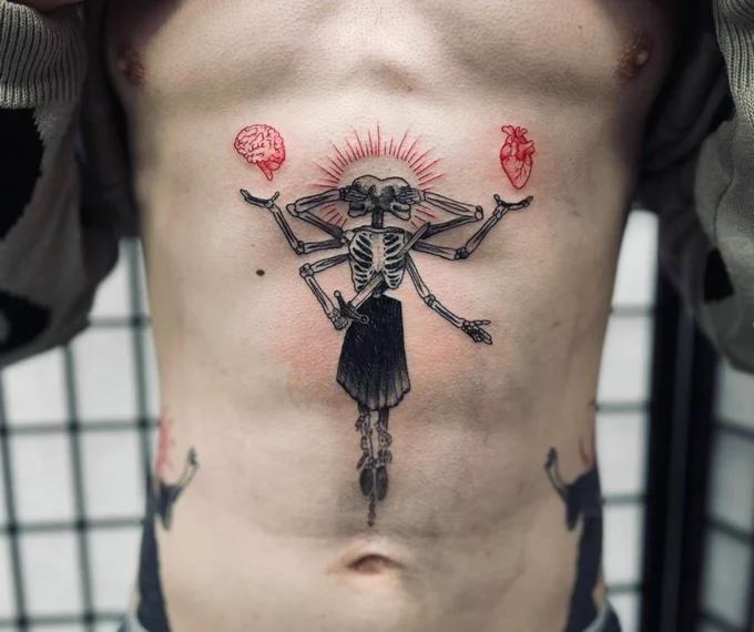 Awesome ink of TIRED OF WINNING - art I made for my incredible friends Nothing More's new single! 