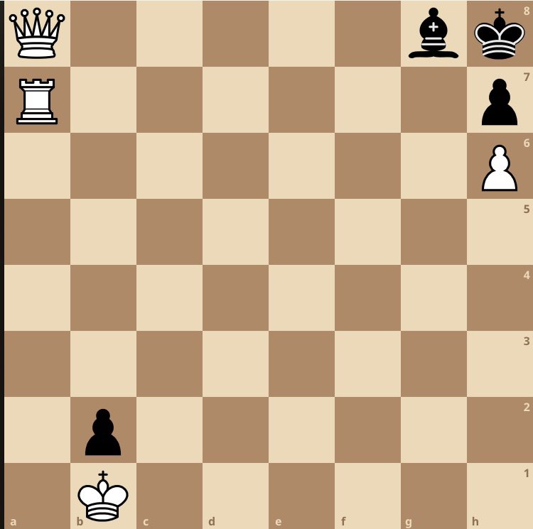 Nice puzzle. White to play and mate in 2!