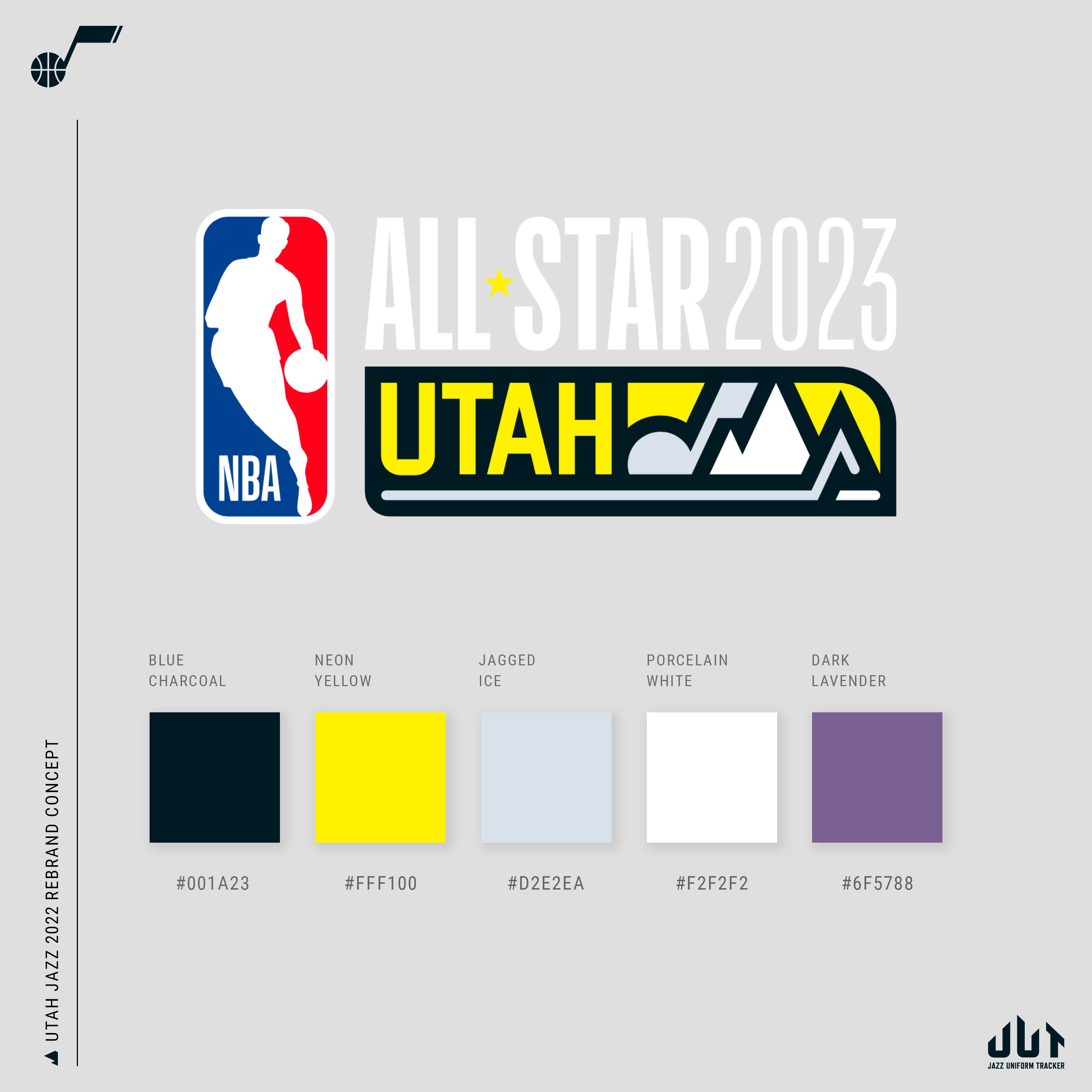 Jazz Uniform Tracker on X: Utah Jazz 2022 Rebrand Concept   / X