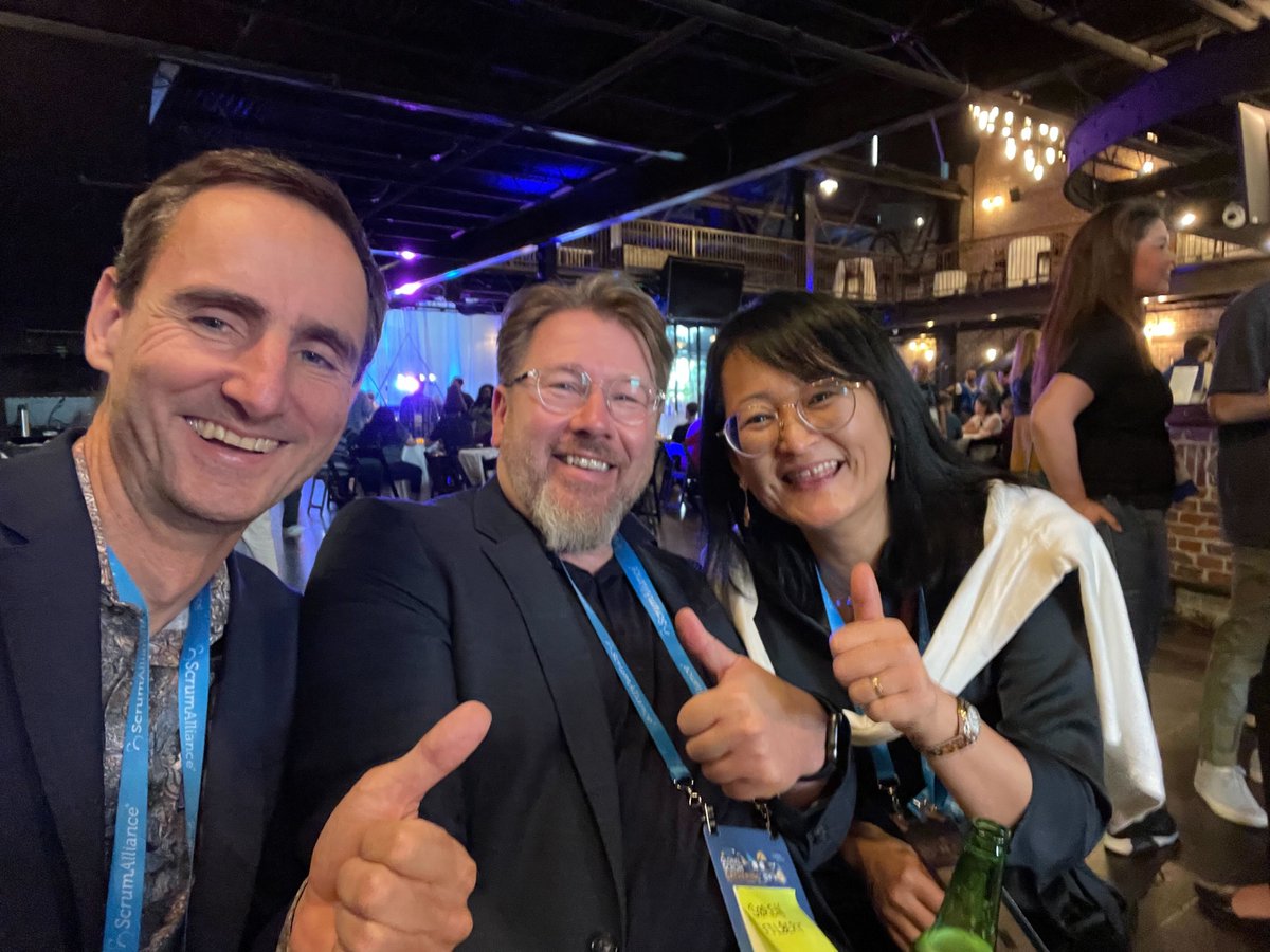 Scrum Alliance tweet media