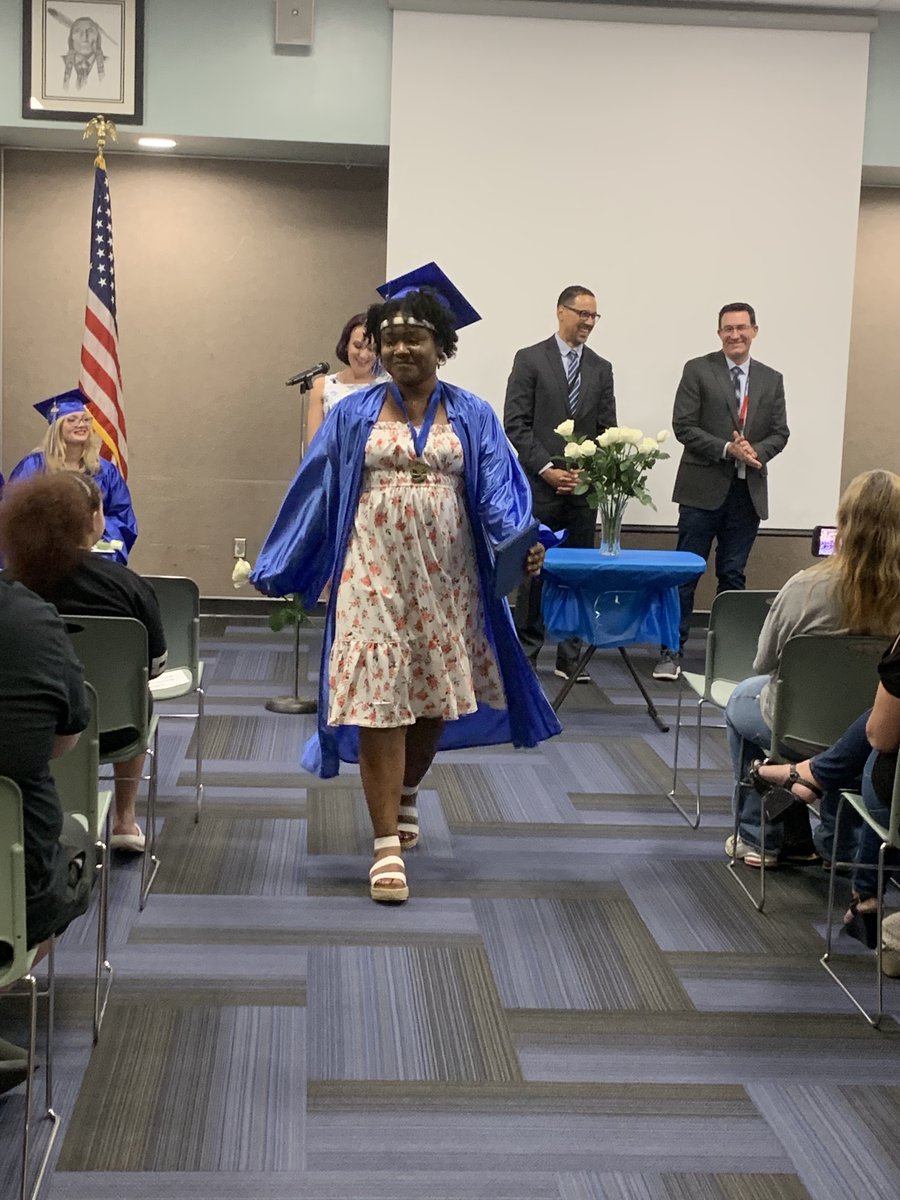 Congratulations to the graduates from Osseo Area Learning Center on their graduation today! 

"To graduate in 2022 means you will be known as someone who is courageous, innovative, flexible and resilient," social studies teacher and speaker Tori Nagy said to the graduates.