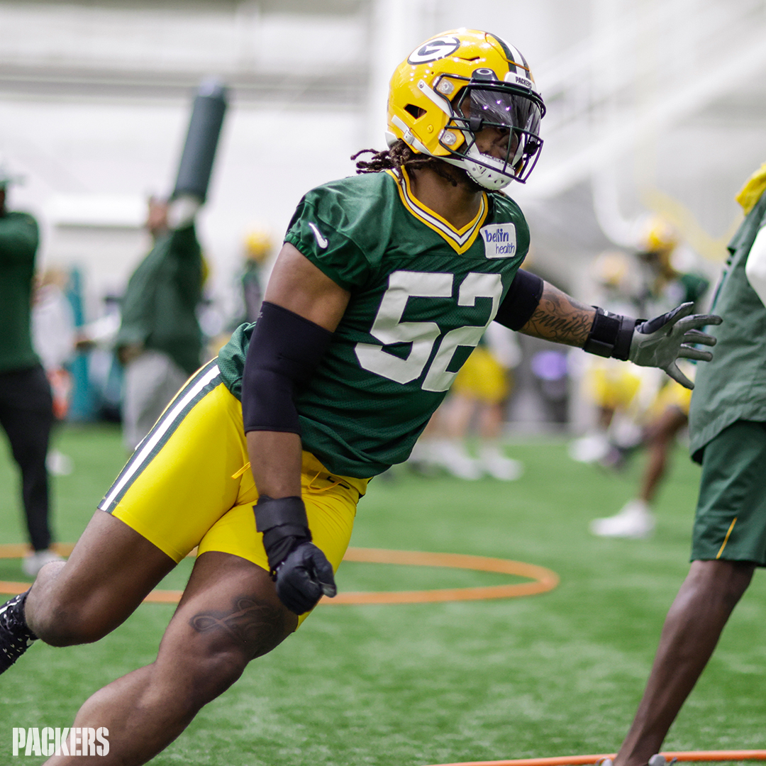 packers's tweet photo. The 𝖇𝖆𝖓𝖊 of QBs everywhere. 😈 

#PutCheeseOnEverything 🧀

@RashanAGary | #GoPackGo https://t.co/sWRvadpLdi