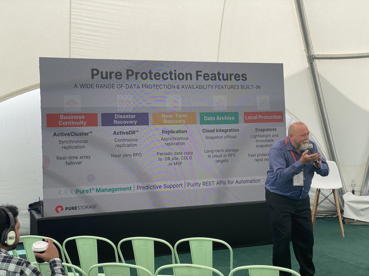 andriven's tweet image. Come for the Modern Data Protection knowledge, stay for the Nicholas Cage references - it’s @JasonWalkerData after all. 

@PureStorage #PureAccelerate