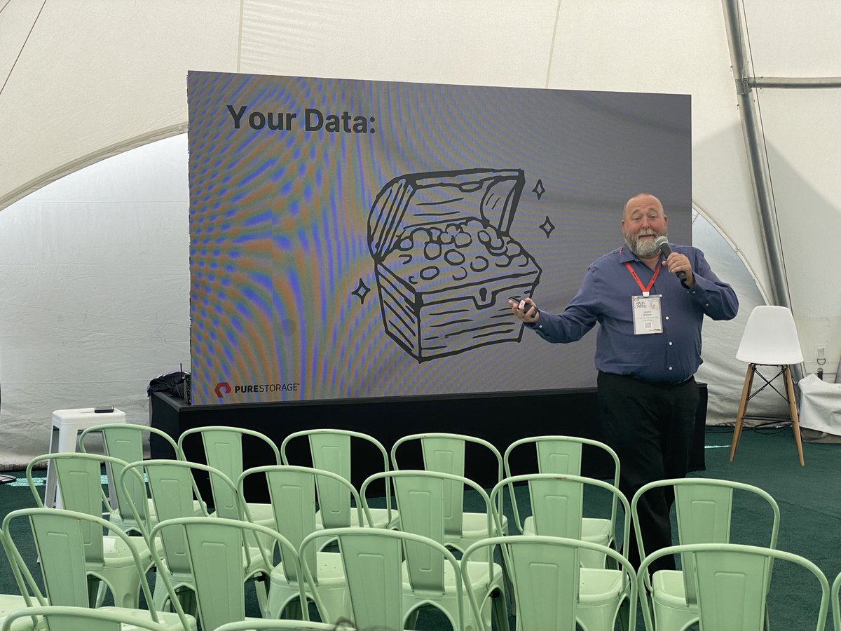 andriven's tweet image. Come for the Modern Data Protection knowledge, stay for the Nicholas Cage references - it’s @JasonWalkerData after all. 

@PureStorage #PureAccelerate